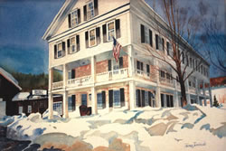 The Old Tavern Painting