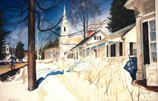 Sold Paintings: Winter Walk