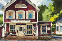 Two Dog Break Painting