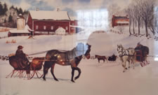 Sold Paintings: Three Horse Power