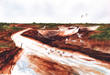 Sold Paintings: Tide's Out