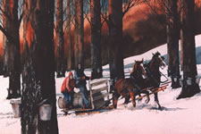 Sold Paintings: Bringing Home the Sap