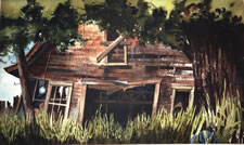 Sold Paintings: Last Barn Standing