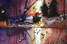 Sold Paintings: Last Flyover