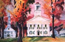 Sold Paintings: Newfane Green